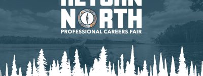 A graphic for the Return North career fair.