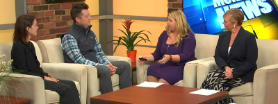 Hanna and Jason discuss the Return North career fair.