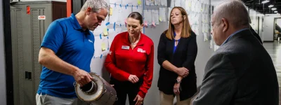 See Us in Action! Tour with Michigan State Representative Greg Markkanen